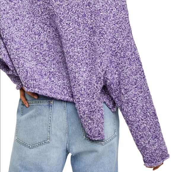 Free People BFF Cowl Neck Sweater, HP - Picture 3 of 12